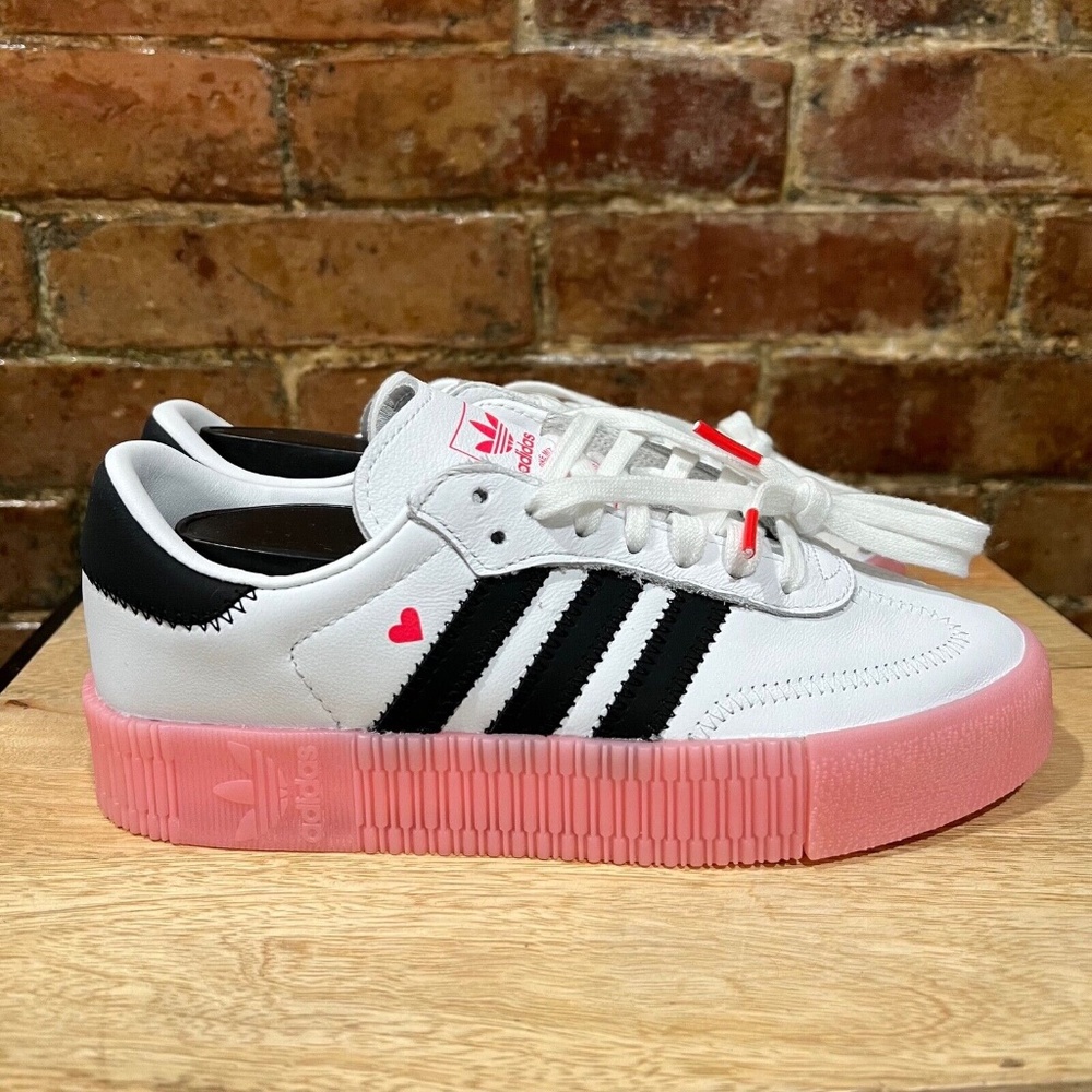 NEW! Adidas Originals Sambarose Valentine Shoes Women's Size 5.5 (EF4965)